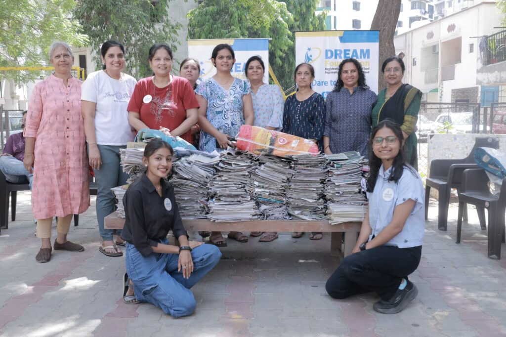 ‘પસ્તી સે પઢાઈ તક’ પ્રોજેક્ટ અંતર્ગત ડ્રીમ ફાઉન્ડેશનની ઘાટલોડિયામાં મેગા પસ્તી કલેક્શન ડ્રાઇવ