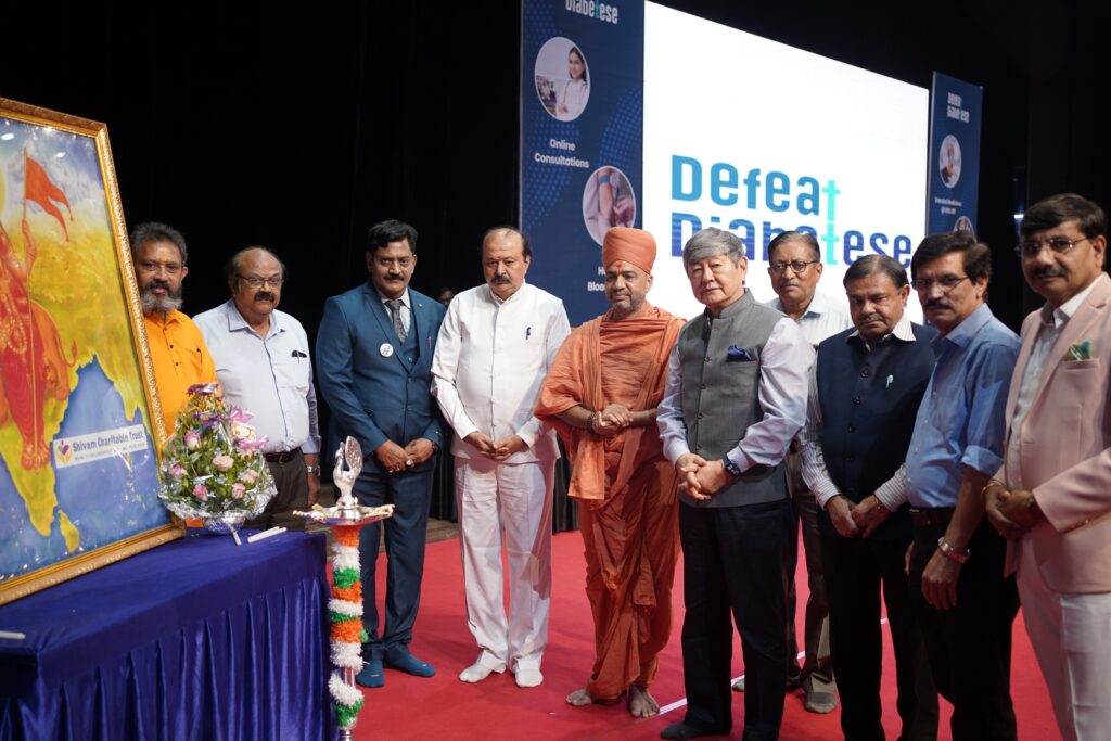 શિવમ ચેરિટેબલ ટ્રસ્ટ દ્વારા ડાયાબિટીસ ના દર્દીઓની સારવાર માટે નવીનત્તમ હાઈબ્રિડ મોડલ “ડિફિટ  ડાયાબિટીઝ” લોન્ચ કરાયું અને એક્સપર્ટ ટૉકનું પણ આયોજન કરાયું