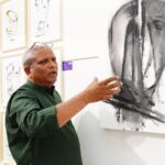 અમદાવાદમાં હઠીસિંહ વિઝ્યુઅલ આર્ટ સેન્ટર ખાતે આર્ટિસ્ટ રાજેન્દ્ર કડિયાનું સોલો એક્ઝિબિશન