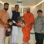 Divine Unveiling of the First Look Poster of the First Gujarati Pan-India Film ‘Shree Kesari Nandan’ at Shree Kashtbhanjan Dev Sarangpur Dham
